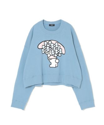 ＲＩＢＯＮ　ＭＹ　ＭＥＬＯＤＹ　ＰＲＩＮＴ　／　ＷＯＭＥＮＳショート丈ＳＷＥＡＴ　ＵＣ２Ｅ８８０７ー１